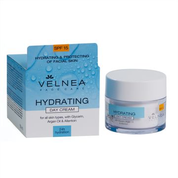 Velnea hidratantna dnevna krema za lice spf15 50ml