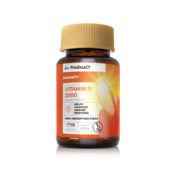 Pharmacy Vitamin D, 60 soft gel kapsule