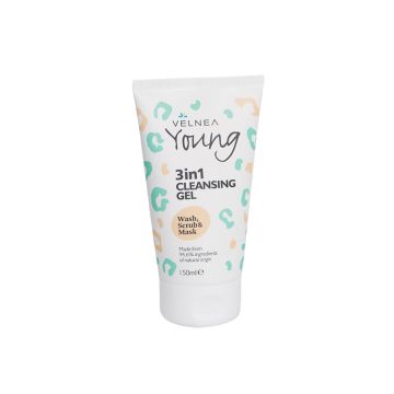 Velnea Young 3u1 gel za čišćenje lica 150ml