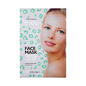 Velnea young tea tree maska za lice 2x6ml