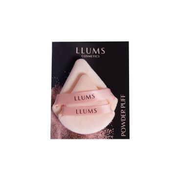 Llums powder puff sunđer za lice, 2 komada