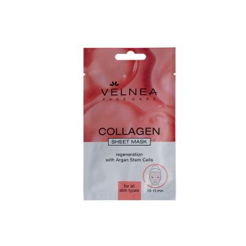 Velnea maska za lice u maramici collagen 21g