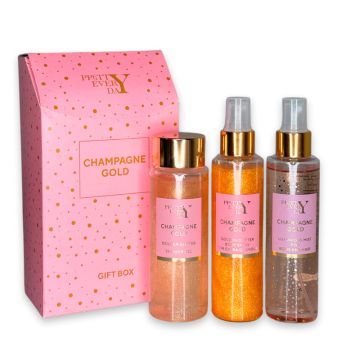 Pretty Every day Champagne Gold poklon set