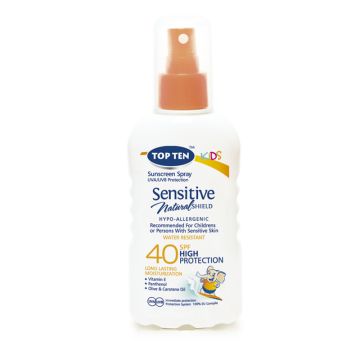 Top Ten Kids Sensitive losion za sunčanje SPF 40  180ml