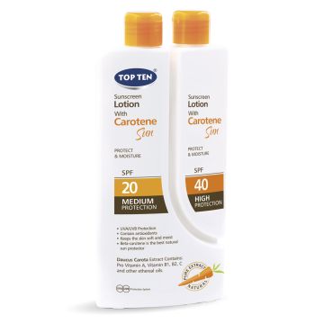 Top Ten Sun Duo Carotene losion za sunčanje SPF 20/40 300ml