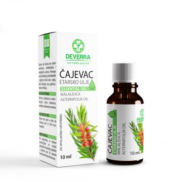 Deverra etarsko ulje čajevac 10ml