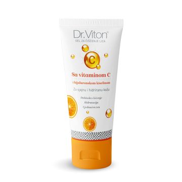 Dr Viton Gel za čišćenje lica sa vitaminom C 100 ml