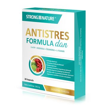 Strong Nature Antistres formula dan, 30 kapsula 