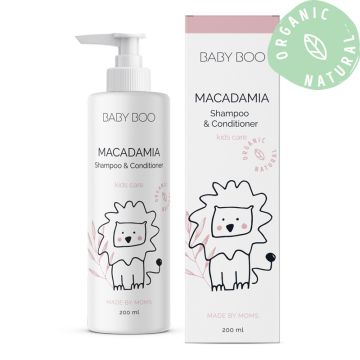 Baby Boo prirodni i organski šampon i kondicioner sa uljem makadamije 200ml