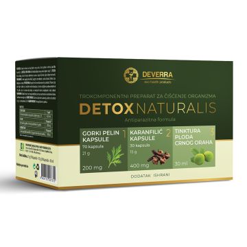 Deverra Detox Naturalis (detoksikacija organizma) set