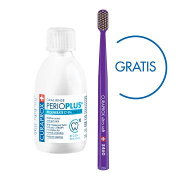 Curaprox perio plus regenerate rastvor 200ml + četkica 5460 gratis