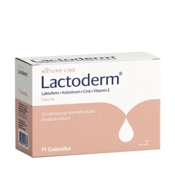 Lactoderm kapsule, za kožu bez akni