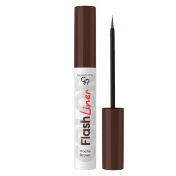 Golden Rose Flash Liner tečni ajlajner 108 Mocha Brow 