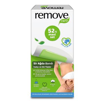 Remove trake za depilaciju za lice i telo 52kom