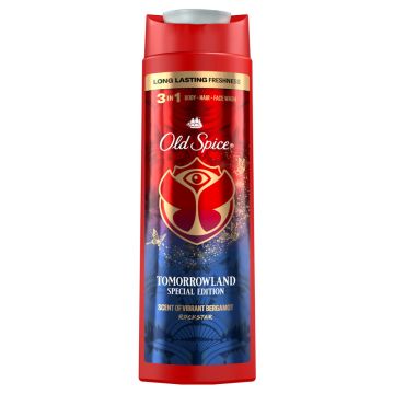 Old Spice Tomorrowland, gel za tuširanje i šampon za kosu i lice, 400 ml