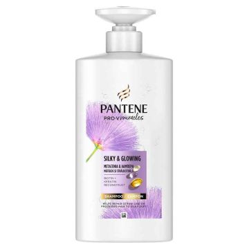Pantene Silky & Glowing šampon, 500ml