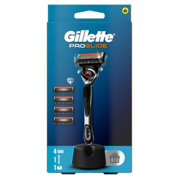 Gillette ProGlide brijač + 4 dopune, stalak za brijač