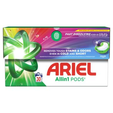 Ariel All in One Color kapsule za pranje veša, 30kom