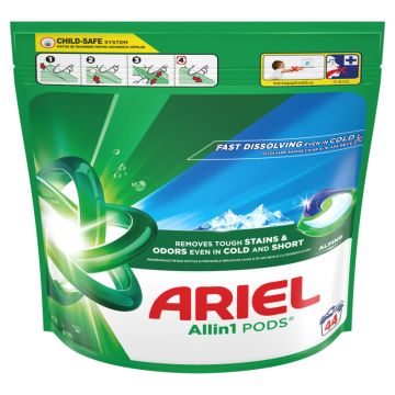Ariel All in one PODS Alpine kapsule za pranje veša, 44kom