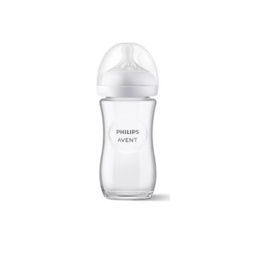 Avent natural response staklena flašica 240ml