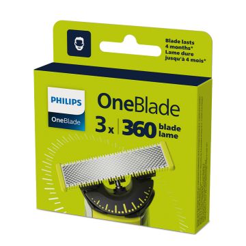 Philips OneBlade 360 Zamenske oštrice 3 kom  QP430/50