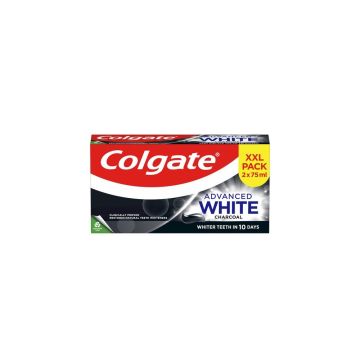 Colgate advanced white charcoal pasta za zube xxl pack 2x75ml