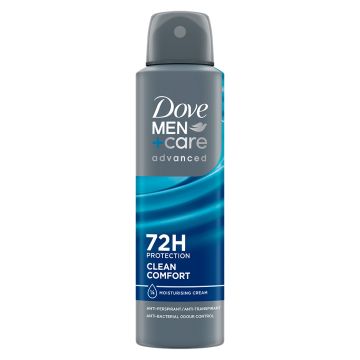 Dove Clean Comfort Men AC Dezodorans u spreju 150 ml