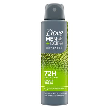 Dove Sport active fresh men Advance care dezodorans u spreju 150 ml
