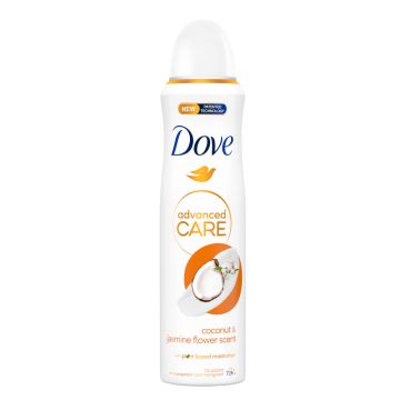 Dove Coco&Jasmin flower Advanced care dezodorans u spreju 150ml