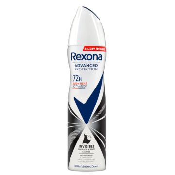 Rexona Advanced Protection Invisible B&W sprej 150 ml