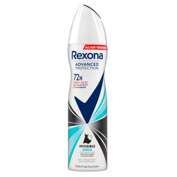Rexona Advanced Protection Invisible Aqua sprej 150 ml