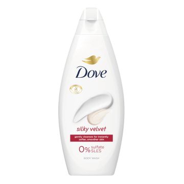 Dove Essential care Silky velvet gel za tuširanje 250ml
