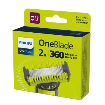 Philips OneBlade Zamenske oštrice za lice & telo QP624/50