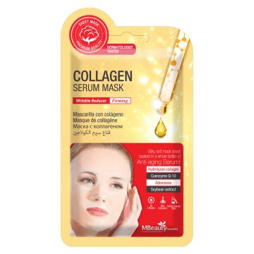 MBeauty kolagen serum sheet maska za lice 25ml