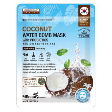 MBeauty sheet maska za lice sa kokosovom vodom 22ml