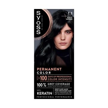 Syoss boja za kosu 1-1 Black