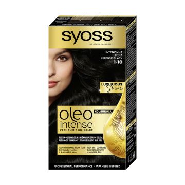 Syoss Oleo Intense boja za kosu 1-10 Intense Black