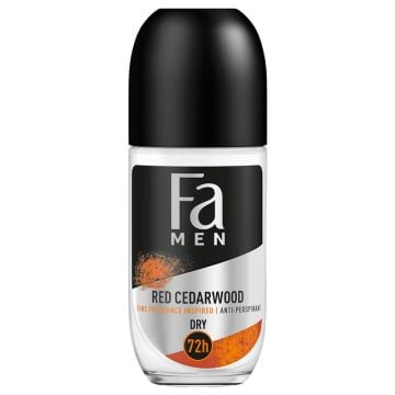 Fa Red Cedarwood muški dezodorans roll on 50ml