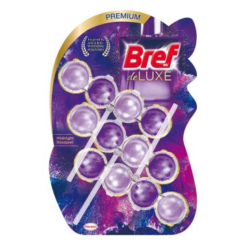 Bref deluxe bouquet wc osveživač 3x50g