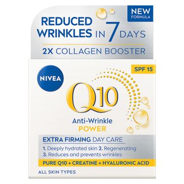 Nivea Q10 Power Extra Firming dnevna krema protiv bora SPF 15 50ml