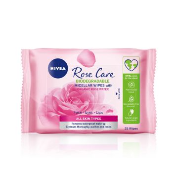 NIVEA Micelarne vlažne maramice sa ružinom vodicom 25 kom