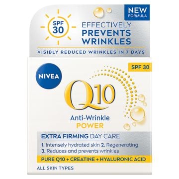 Nivea Q10 Power Extra Firming dnevna krema protiv bora sa SPF30 50ml