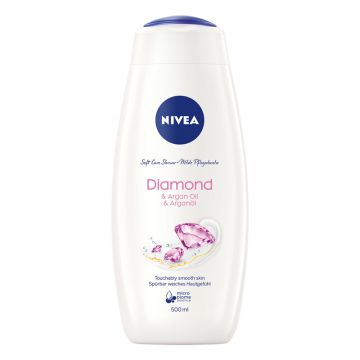 NIVEA Care & Diamond kremasti gel za tuširanje 500ml