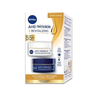 Nivea Anti Wrinkle Duo dnevna krema 50ml+noćna krema 50ml