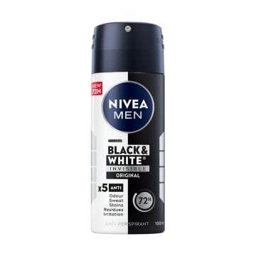 NIVEA MEN Black & White Invisible original sprej 100ml