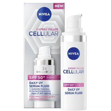 Nivea Cellular Expert Filler SPF 50+ dnevni UV serum fluid 30ml 