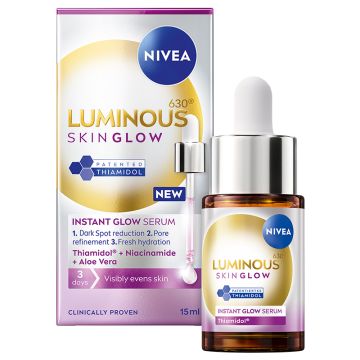 Nivea Luminous630® Skin-Glow serum za ujednačen sjaj kože, 15ml