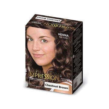 Impression kana za kosu Chesnut Brown