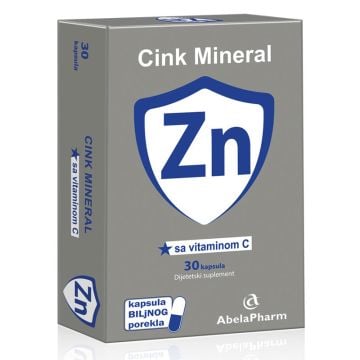 Cink mineral Zn caps A 30