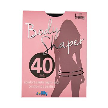 Lilly Bodyshaper čarape 40 den Nero 4 